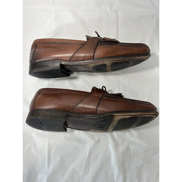 Johnston Murphy Halsey Brown Leather Mens 12 M Woven Kiltie Tassel Casual Shoes main image 14